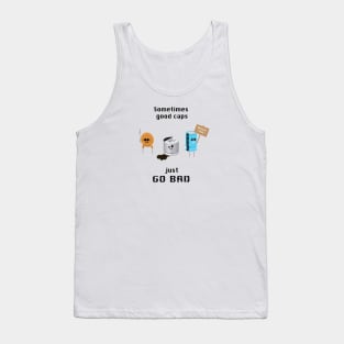 When Caps Go Bad (Light Products) Tank Top